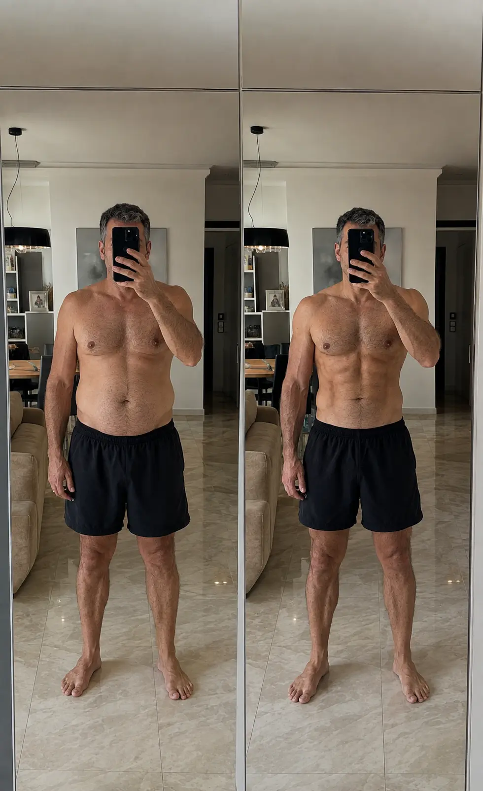 Client before and after result — 3