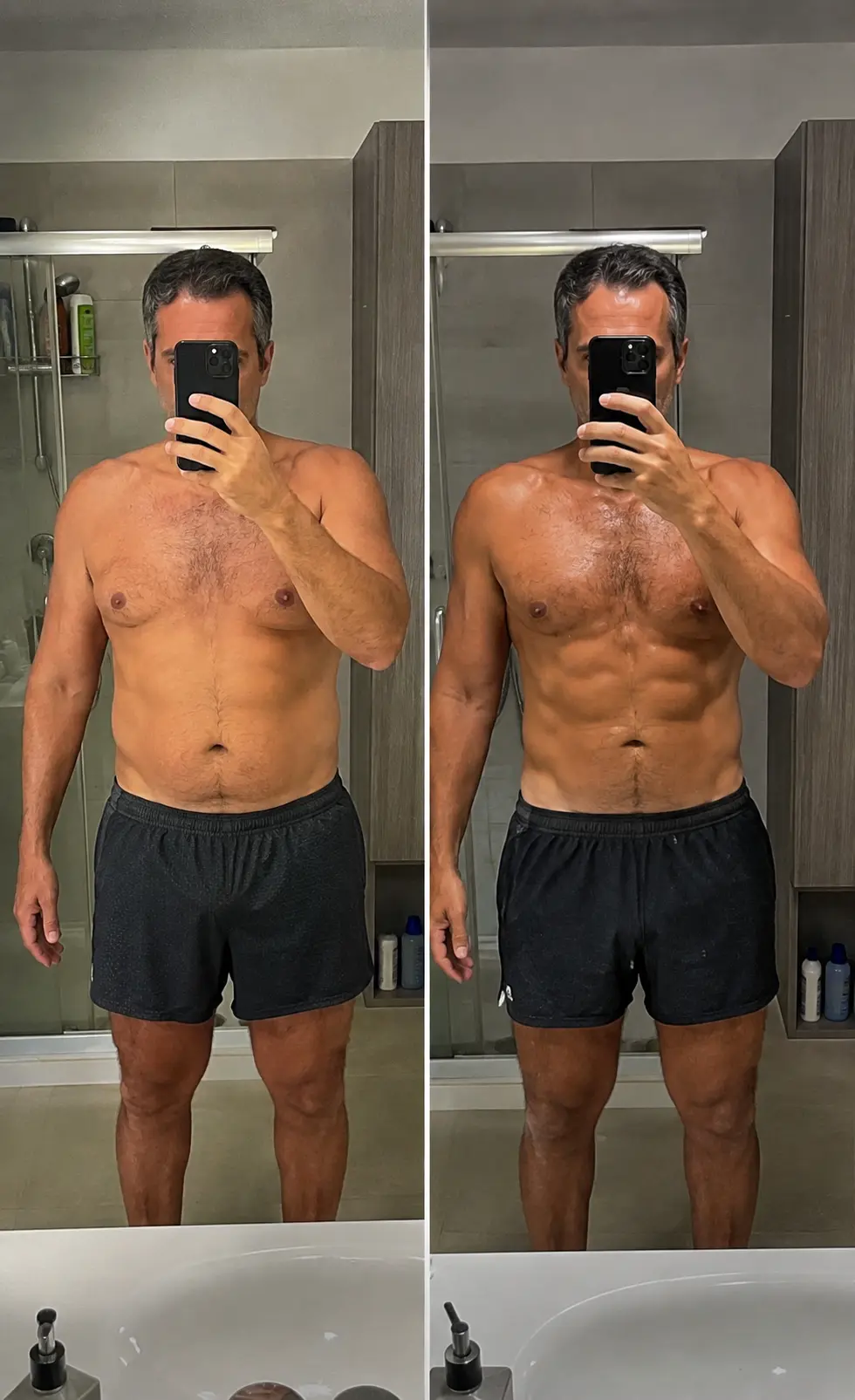 Client before and after result — 4